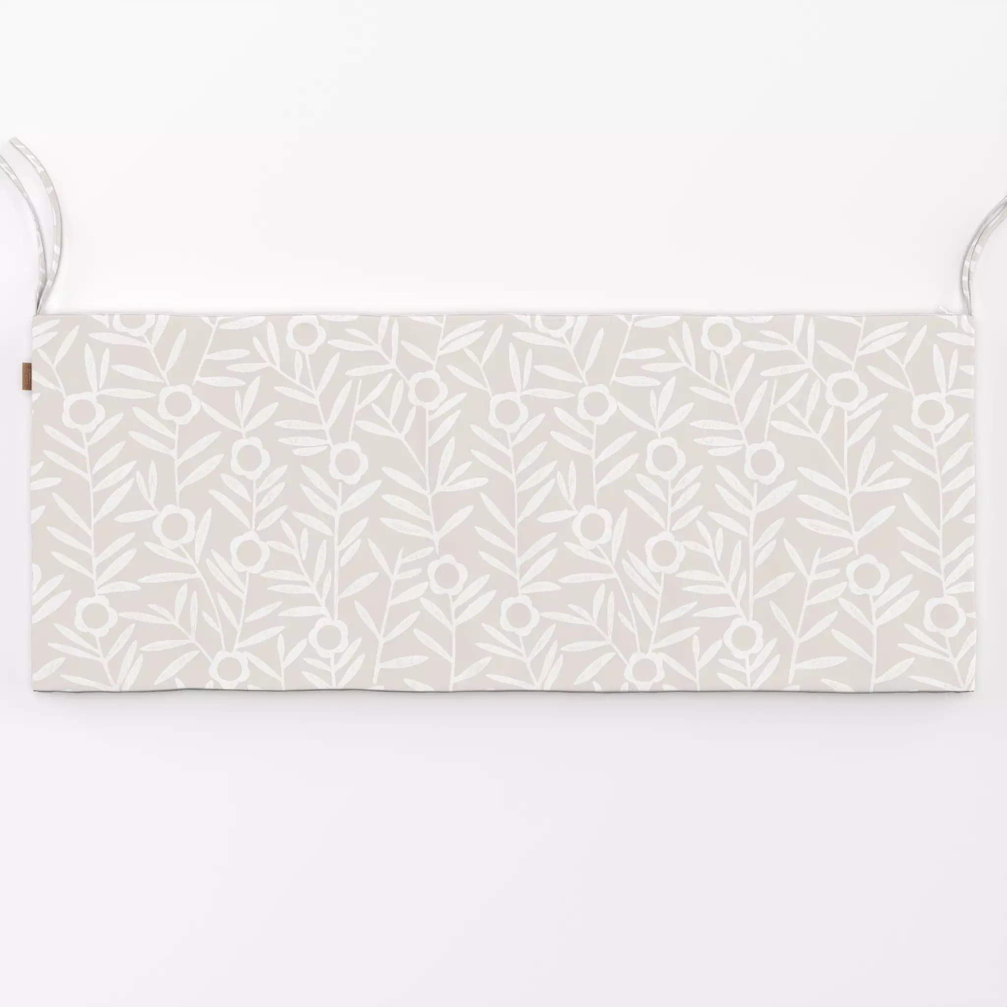 Bankauflage Floral Branches light sand - Blumen & Florales, Frühling - von „Studio Kesse"; marrakesch, creme, Blumen, Sommer...