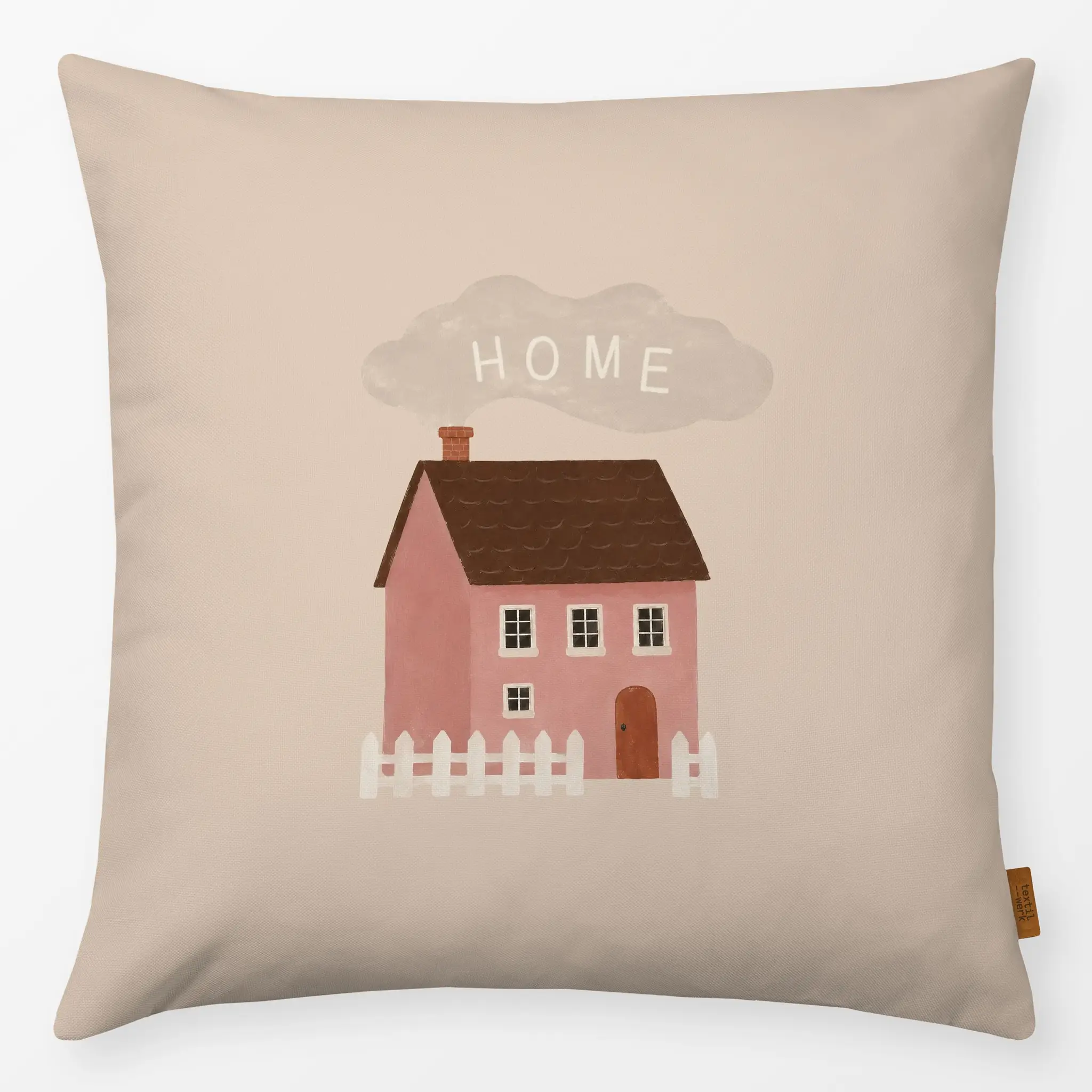 Kissen Kissen Haus Home rosa
