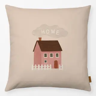 Kissen Haus Home rosa