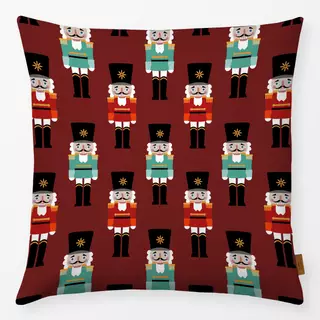 Kissen Nutcracker Nussknacker rot