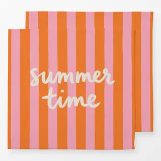 Servietten Summer Time orange pink