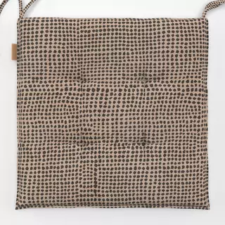 Sitzkissen Dots Black