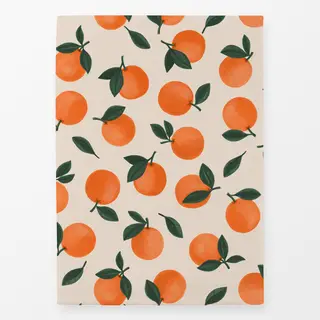 Geschirrtücher Orangenmuster
