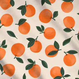 Meterware Orangenmuster