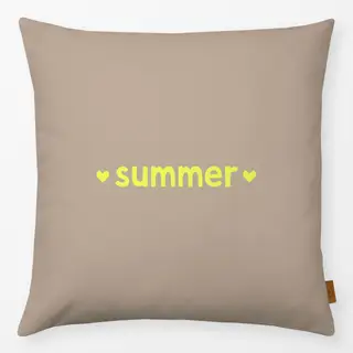 Kissen Summer beige