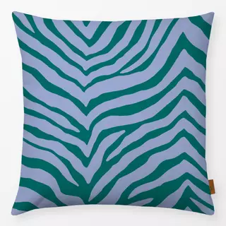 Kissen Zebra Grün Lavendel