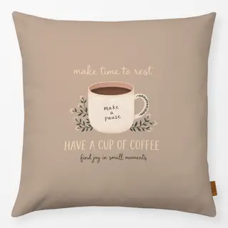 Kissen Tasse Kaffee