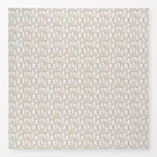 Tischdecke Häuschen beige