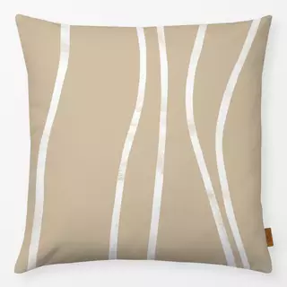 Kissen Lines beige light sand