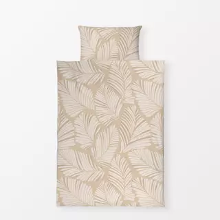 Bettwäsche Palms light sand