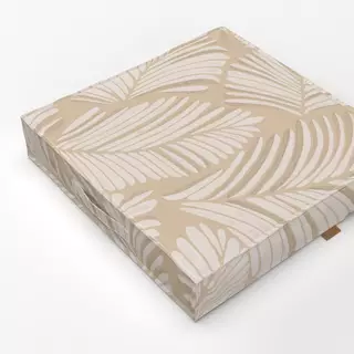 Bodenkissen Palms light sand