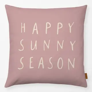 Kissen Happy Sunny Season rosa