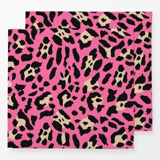 Servietten Leo Pink beige