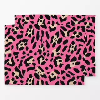 Tischset Leo Pink beige