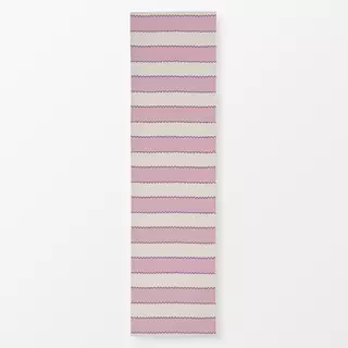 Tischläufer Wellen Streifen rosa pink