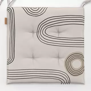 Sitzkissen Lines and Circles