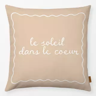 Kissen le soleil dans le coeur