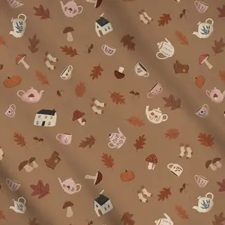 Meterware Herbst Muster