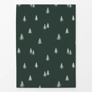 Geschirrtücher Weihnachtsbäume Winterwald