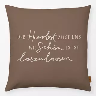 Kissen Herbst Loslassen
