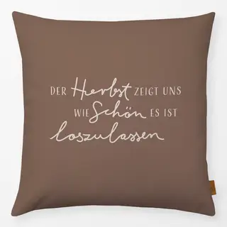 Kissen Herbst Loslassen