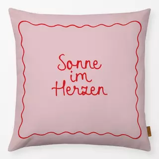 Kissen Sonne im Herzen