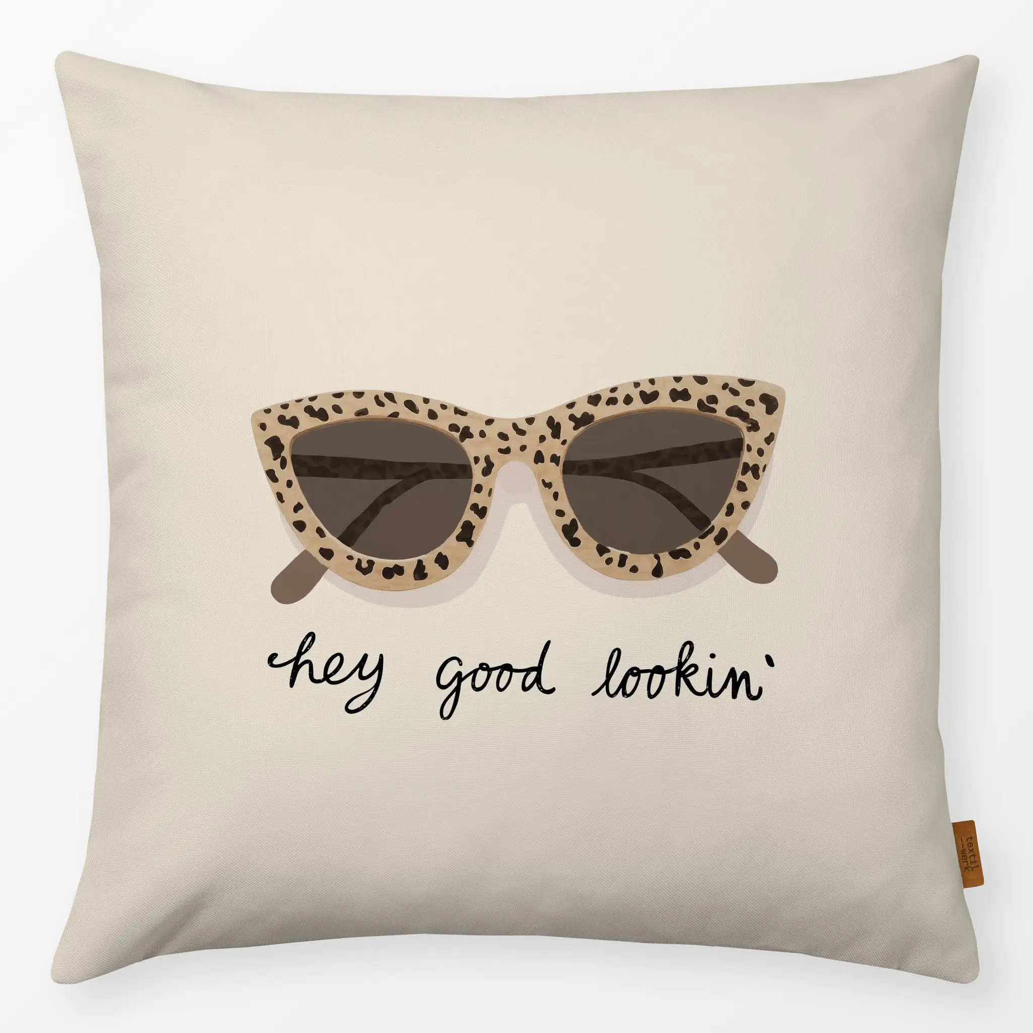 Kissen Kissen Sonnenbrille Leo