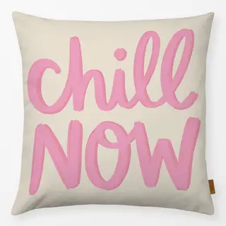 Kissen Chill Now pink