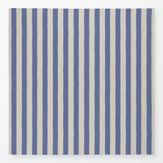 Tischdecke Wellen Streifen blau