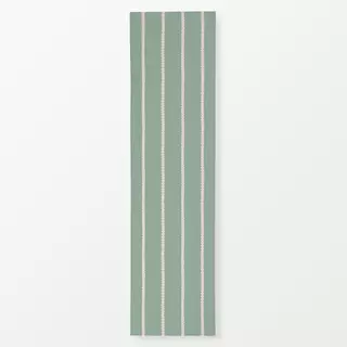 Tischläufer Wavy Streifen mint