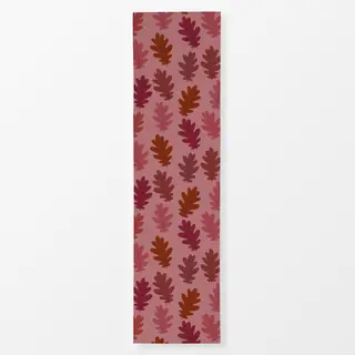 Tischläufer Herbstblätter rosé