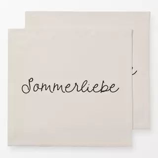 Servietten Sommerliebe