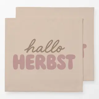 Servietten Hallo Herbst