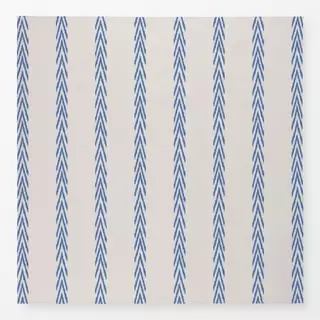 Tischdecke Stripes Ikat Blue