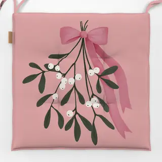 Sitzkissen Mistletoe Schleife