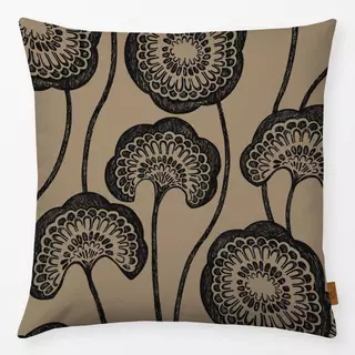 Kissen Big Blossoms dark
