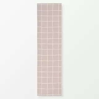 Tischläufer Karo Beige
