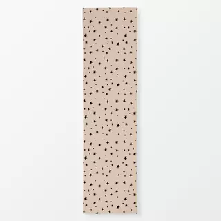 Tischläufer Kleine Sterne beige