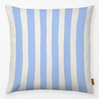 Kissen Streifen Blau