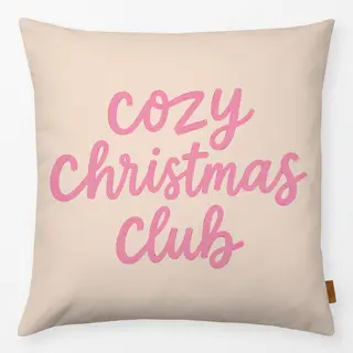 Kissen Cozy Christmas Club