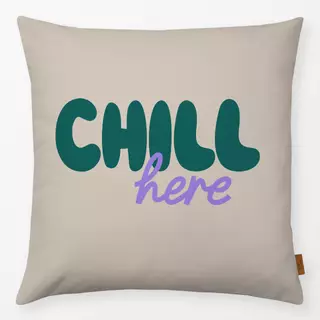 Kissen Chill here