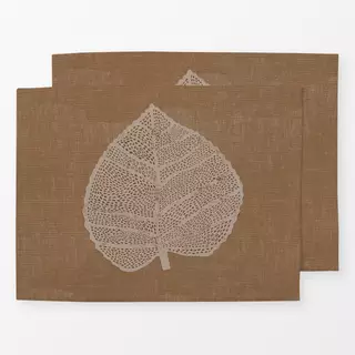 Tischset Blatt