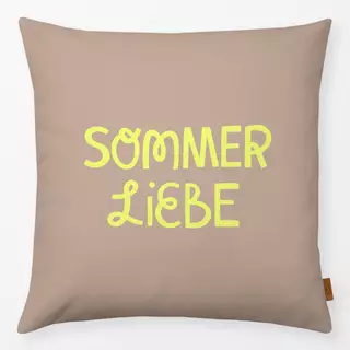 Kissen Sommerliebe neon