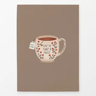 Geschirrtücher Eine Tasse Tee