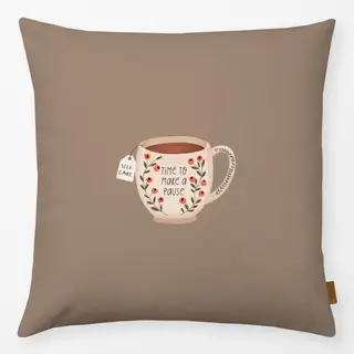 Kissen Eine Tasse Tee