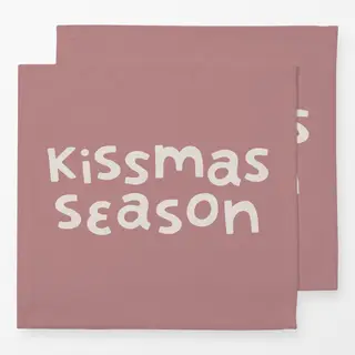 Servietten Kissmas Season