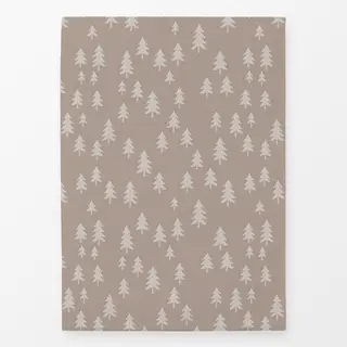 Geschirrtücher Bäume beige