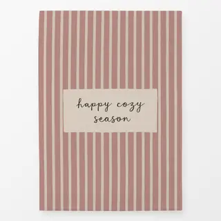 Geschirrtücher Happy Cozy Season rosa