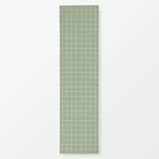 Tischläufer Thin checks Green