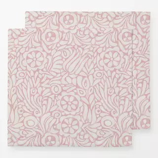 Servietten Paisley rosé